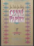 Cenné papíry - náhled