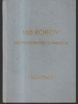 100 rokov novoveského gymnázia 1866-1966 - náhled