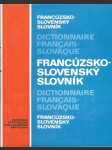Francúzsko - slovenský slovník (veľký formát) - náhled