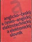 Anglicko-český a česko-anglický elektrotechnický a elektronický slovník - náhled