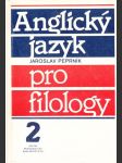 Anglický jazyk pro filology 2 (veľký formát) - náhled