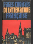 Pages Choisies deliterature francaise - náhled