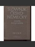 Slovník česko-německý - díl v. w-ž (jungmann - slownjk česko-německý josefa jungmanna) - náhled