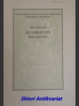 Declaratio de libertate religiosa - Sacrosanctum Oecumenicum Concilium Vaticanum Secundum - náhled