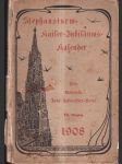 Stephansturm kaiser Jubiläums kalender - náhled