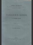 Evangelium svatého Matouše s homiliemi - náhled