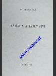 Záhada a tajemství - mikula felix - náhled