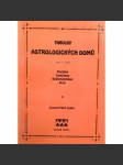 Tabulky astrologických domů pro zeměpisné šířky od +45° do +54° (edice: Astrologické příručky, sv. 6) [esoterika, okultismus] - náhled