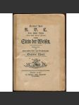Hermetisches A. B. C. derer ächten Weisen alter und neuer Zeiten vom Stein der Weisen [okultismus, reprint] - náhled
