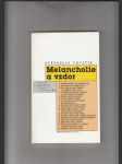 Melancholie a vzdor (Eseje o moderní české literatuře) - náhled