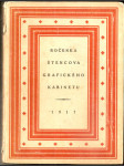 Ročenka  štencova  grafického  kabinetu  1917 - náhled