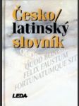 Česko-latinský slovník starověké i současné latiny - náhled