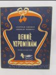 Denně vzpomínám - náhled