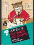 Co může říci písmo - náhled