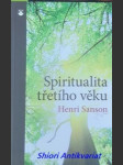 Spiritualita třetího věku - sanson henri - náhled