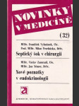 Novinky v medicíně Septický šok v chirrurgii - náhled