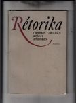 Rétorika v dějinách jazykové komunikace - náhled