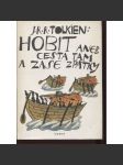Hobit aneb Cesta tam a zase zpátky (Odeon 1991) ilustroval Jiří Šalamoun - náhled