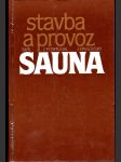 Sauna - stavba a provoz - náhled