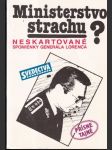 Ministerstvo strachu? (generál Lorenc) - náhled