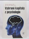 Vybrané kapitoly z psychologie - náhled