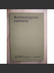 Archeologické rozhledy. Ročník XLV. 1993. Sešit 4 [archeologie] - náhled