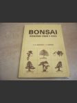 Bonsai, miniaturní strom v misce. Stručné pojednání o vzniku a pěstování bonsají. Katalog výstavy bonsají Praha - náhled