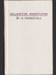 Ži a pamätaj - náhled
