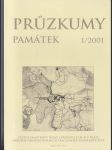 Průzkumy památek  I/ 2001 - náhled