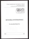 Botanika systematická dolejš karel - náhled
