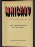 Mnichov v dokumentech i - náhled