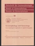 Geomorphology and Geoecology - náhled