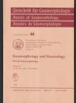 Geomorphology and Geoecology - náhled