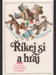 Říkej si a hraj - náhled