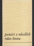 Pamäti z mladších rokov života - náhled