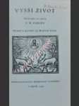 Vyšší život - faber frederick william - náhled