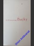 Bajky - lessing gotthold ephraim - náhled