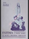 Fatima a panna maria na konci druhého tisíciletí - náhled