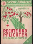 Rechte und pflichten des gartenbesitzers - náhled