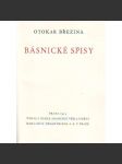 Básnické spisy (Otokar Březina - Tajemné dálky, Svítání na západě, Větry od pólů, Stavitelé chrámu, Ruce) [poezie, básně, verše] - náhled