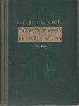 Vážková analysa a elektroanalysa - II. díl - Speciální část - náhled