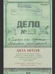 Akta Hitler - náhled