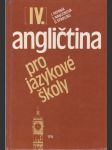 Angličtina IV. -  pro jazykové školy - náhled