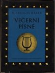 Večerní písně  - náhled