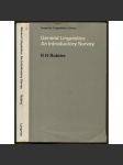 General Linguistics: An Introductory Survey. Second Edition [obecná jazykověda, úvod] - náhled