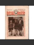 Dětská neděle - soubor časopisů z let 1935-1937 (časopis, první republika, mj. Skautský sloupeček, Filatelie, Sv. Jan Nepomucký, Pražské jezulátko, Legenda o sv. Markovi) - náhled