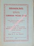 Unia slovensko - polsko - česká - informačný sošit - maliarik jan - náhled