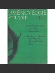 Uměnovědné studie, II. - Literatura a anticipace - Aspekty řeči v dramatickém textu - náhled
