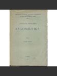 Argonautika [Apollonius Rhodský; ed. Bibliotéka klasiků řeckých a římských] - náhled