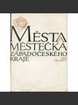 Města a městečka Západočeského kraje - náhled